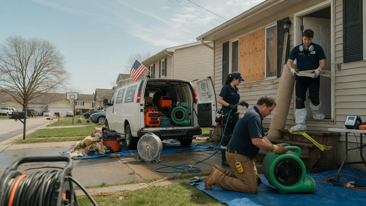 Water Damage Restoration in Holgate, OH near me